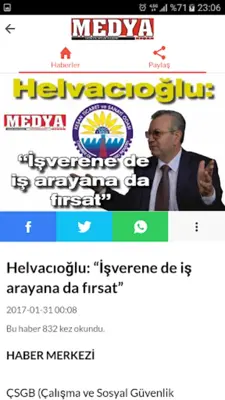 Medya Keşan android App screenshot 2